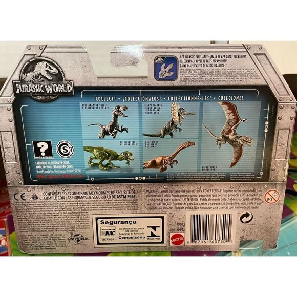 Jurassic World Fallen Kingdom Attack Pack DINOSAUR VELOCIRAPTOR NEW NIB - Picture 4 of 4